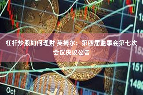 杠杆炒股如何理财 英搏尔：第四届监事会第七次会议决议公告