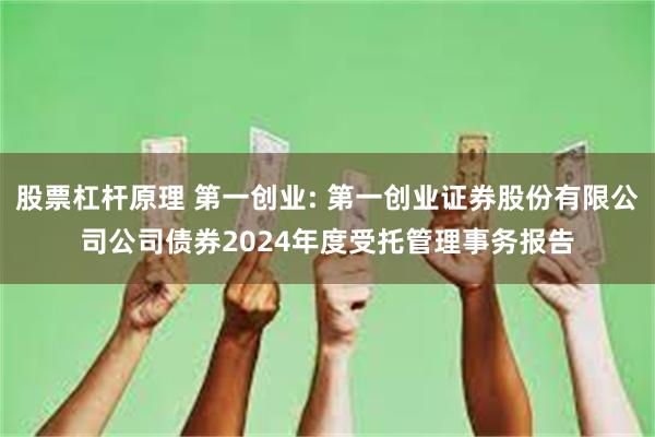 股票杠杆原理 第一创业: 第一创业证券股份有限公司公司债券2024年度受托管理事务报告